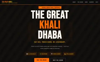 The Great Khali Dhaba